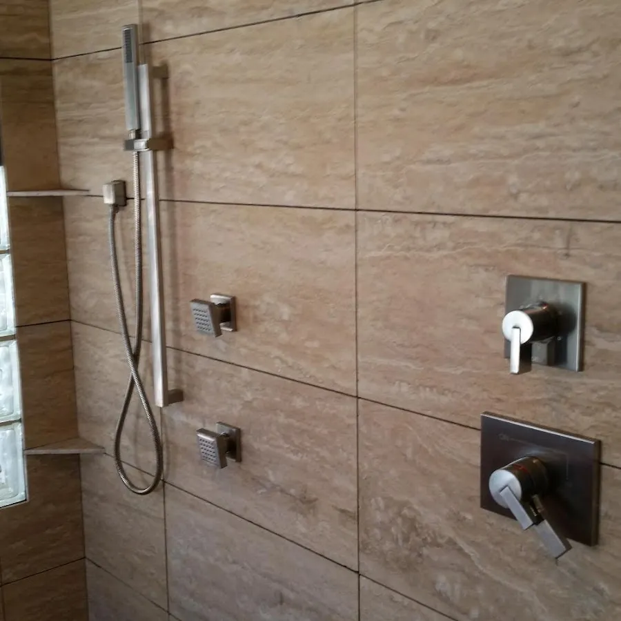 Shower fixture installation for Water Heater Replacement in New London